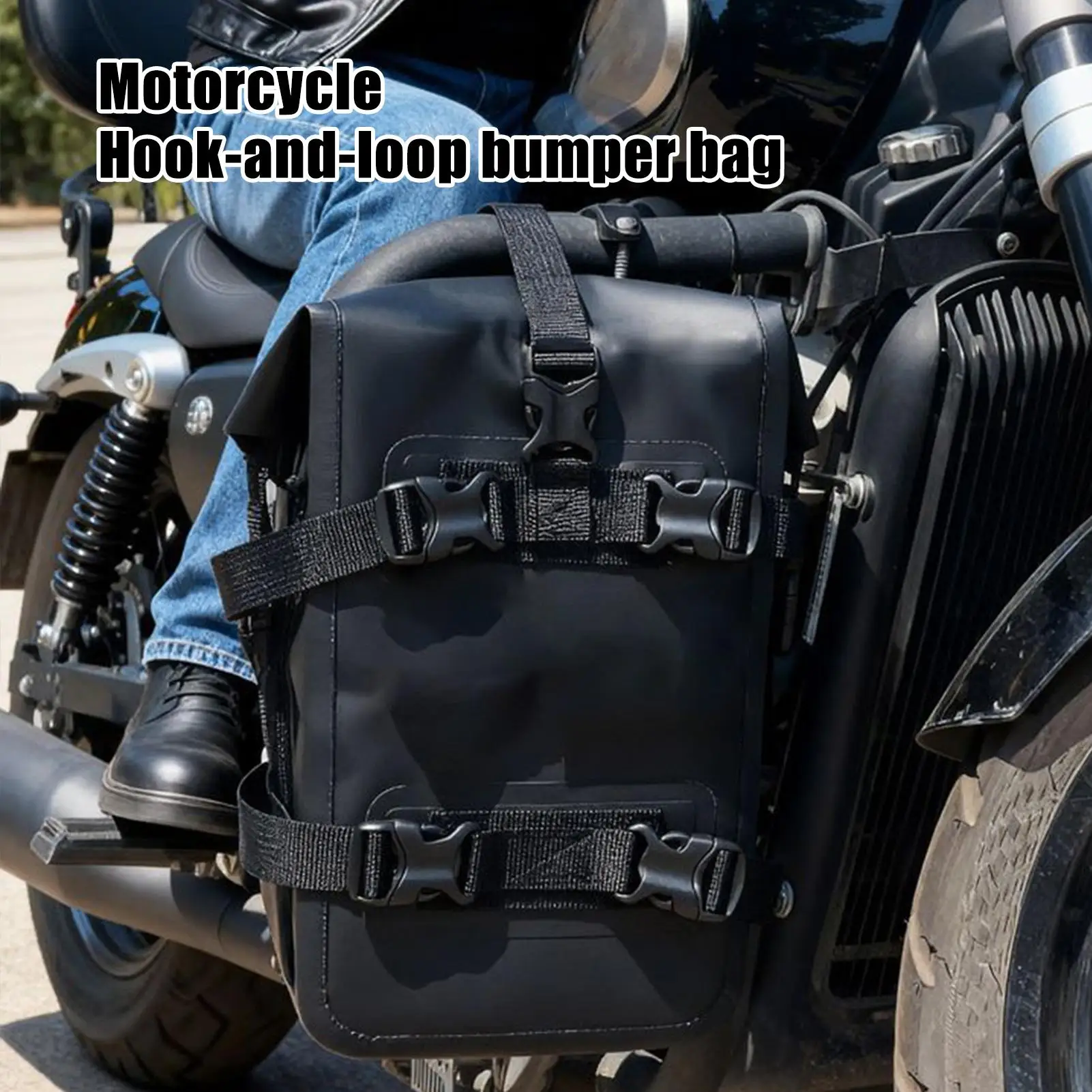 Motorcycle Side Bag Waterproof Riding Backpack Motorcycle Frame Bag For Long Distance Touring Daily Commuting Outdoor Adventure