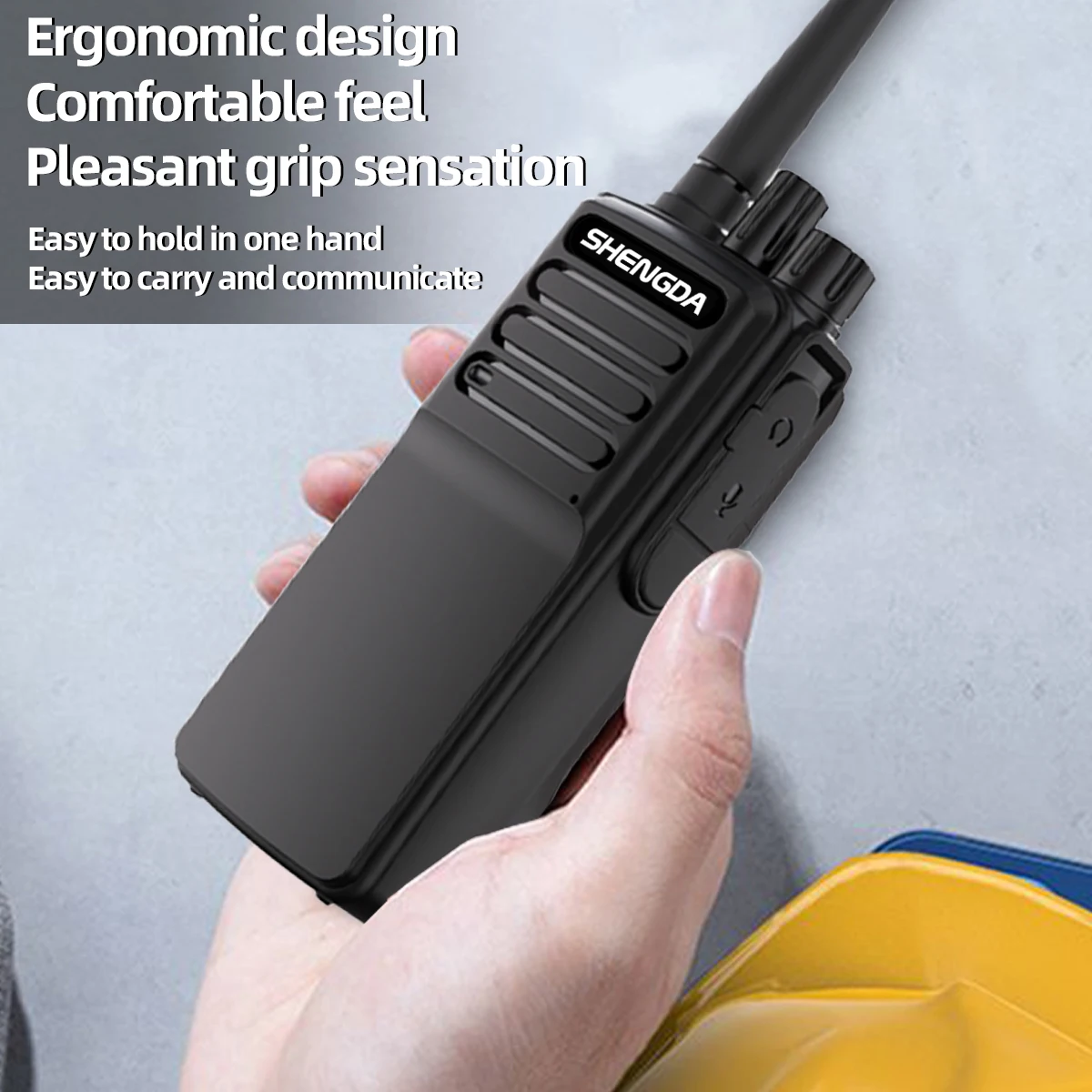 SD-DP4000 무전기 출력 10W 원키 주파수 매칭 채널 스캐닝 UHF/VHF 지원 대용량 배터리