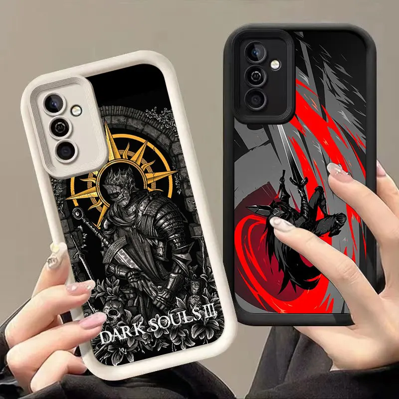 Dark Souls Game Phone Case For Samsung Note 20 Ultra A03 Core A04 A05 S A01 A06 A20 A30 A50 M12 M13 M15 M34 5G M51