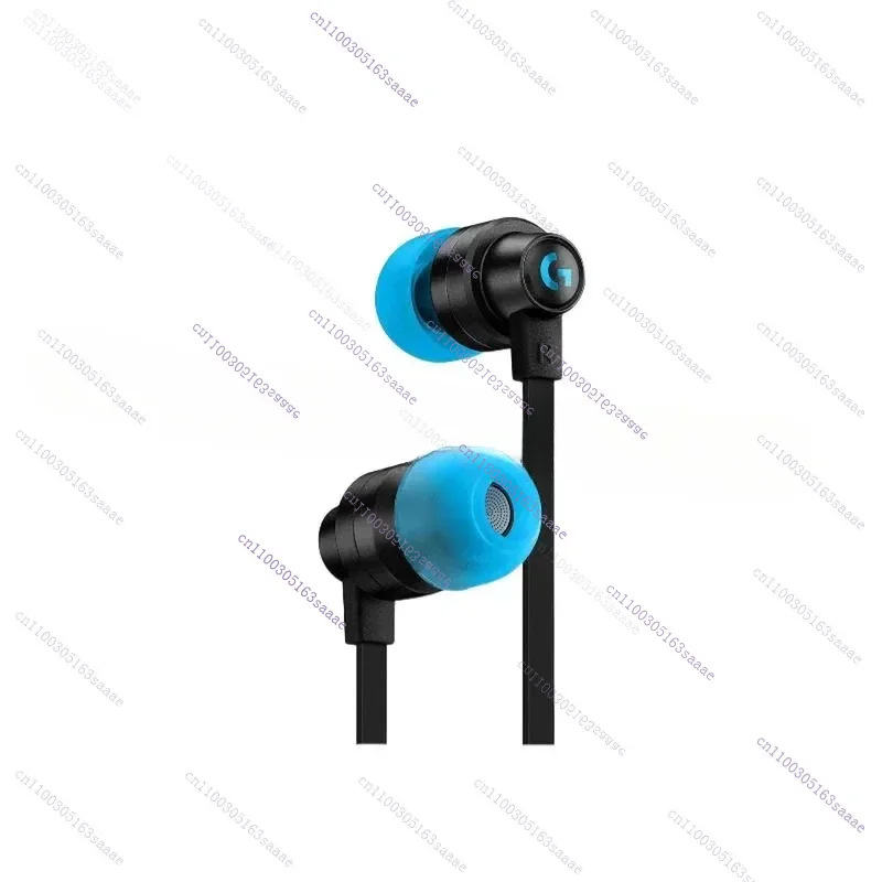 Для игровой гарнитуры Logitech G333, проводные стереонаушники-вкладыши 3,5 мм с HD-микрофоном для ноутбука, ПК, игровые наушники LOL