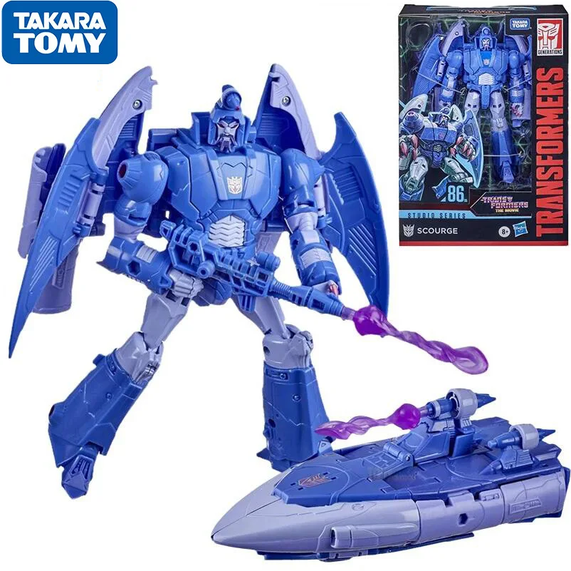 

In Stock Transformers Studio Series SS86 10 Voyager Sweep Scourge Action Figure Anime Model Boy Collectible Toys Gift