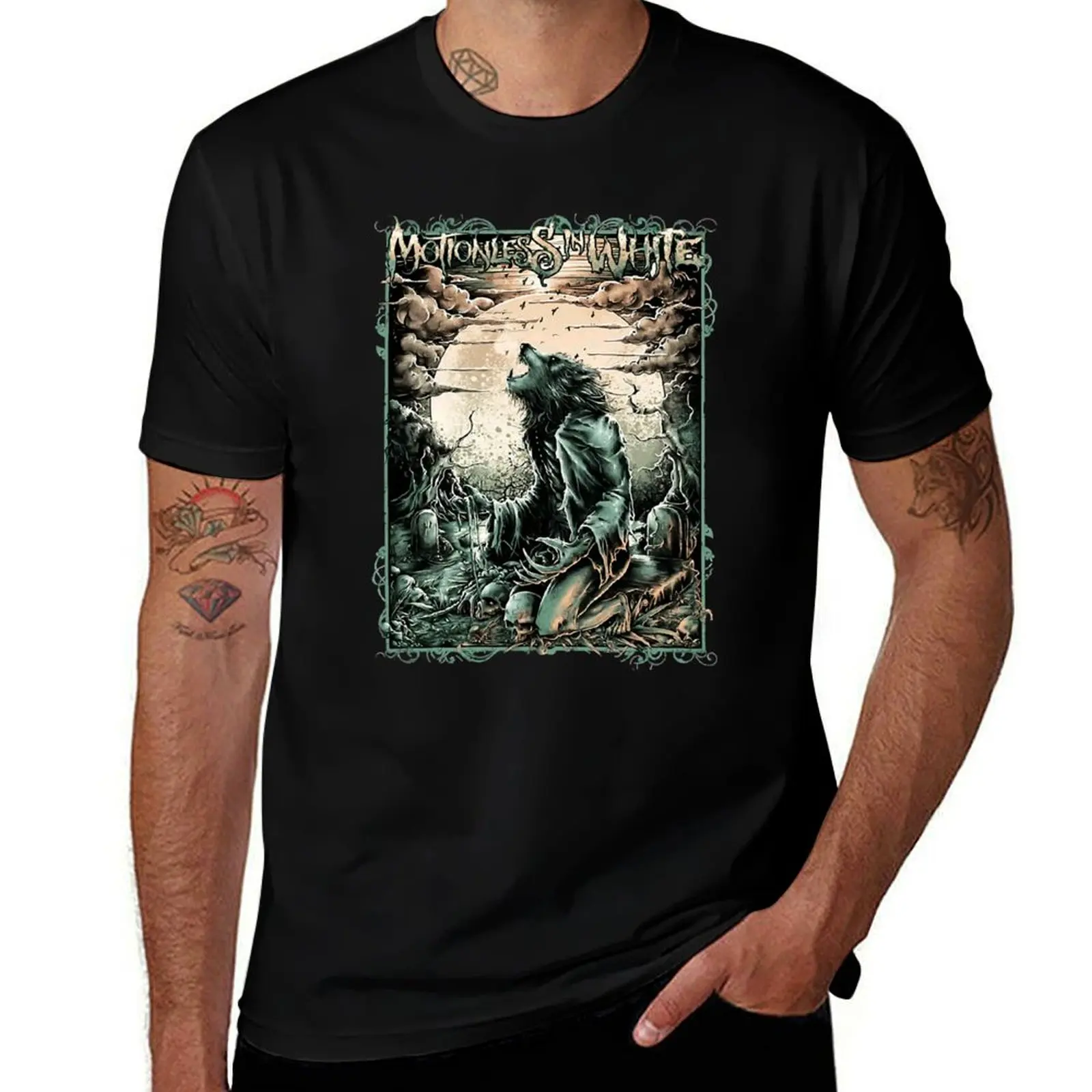 Motionless in white T-Shirt Trend Art Print T-Shirt