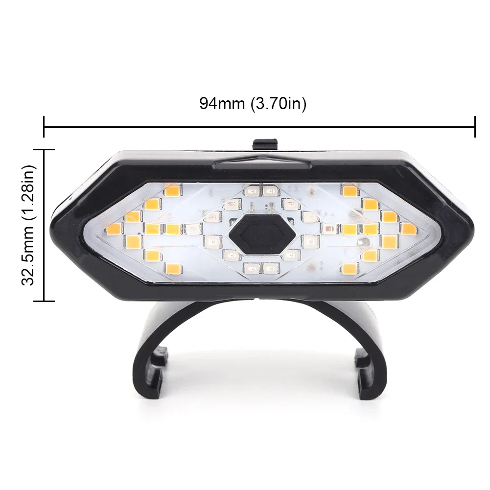 Turn  Lamp for M365 Pro 2 MI 4 Electric Scooter USB Rechargeable Wireless Remote Control Scooter Accessories Warning Light