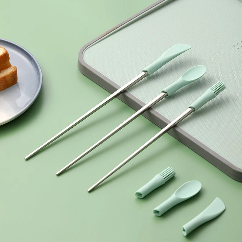 סט 3 חלקים יצירתיים יצירתיים מרח ריבה סיליקון כלי אפייה אביזרים למטבח