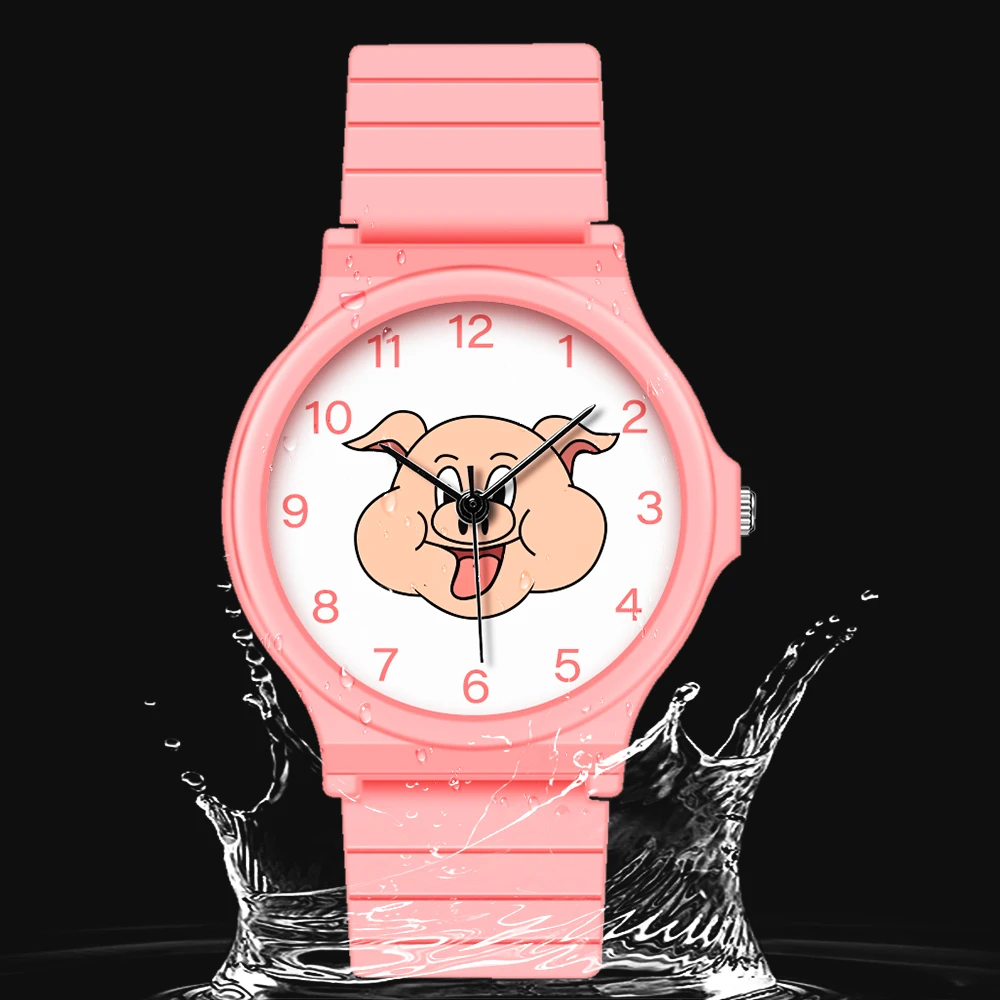 New Fashion Silicone Printed Children's Watch Cute Boys and Girls Children's Gift