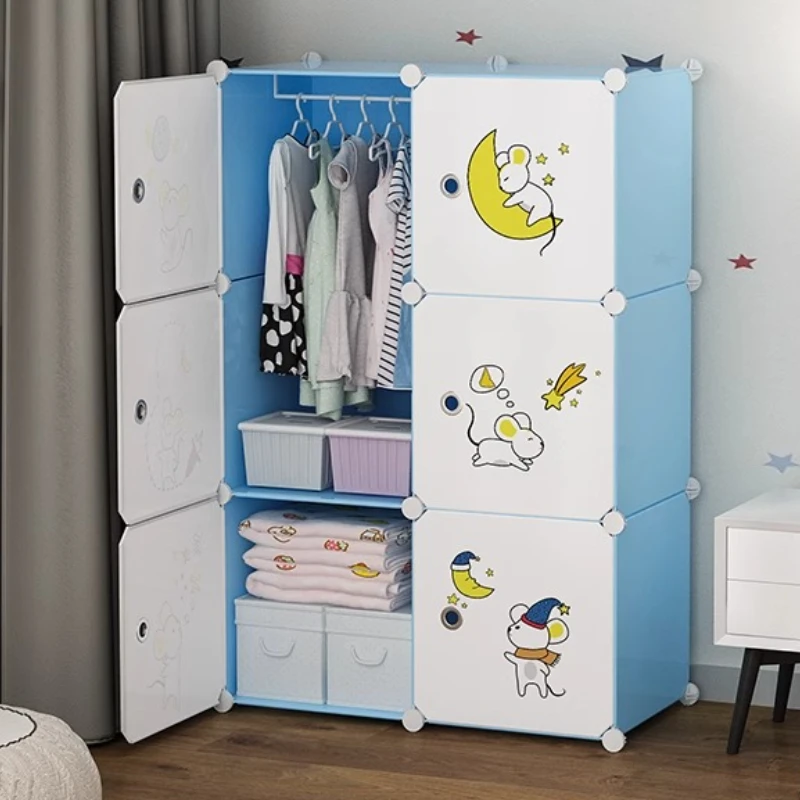 Hotel Furniture Put Together Modern Wardrobe Drawers Quality Plastic Nordic Clothes Closet Drawers Organizer Display Armario