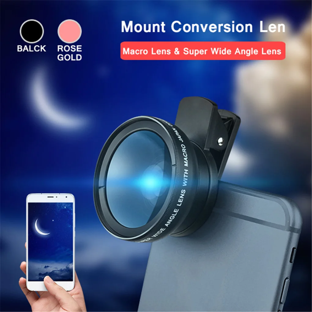 Aluminium Alloy Cellphone Wide-angle Lens Optical Glasses Lenses Part