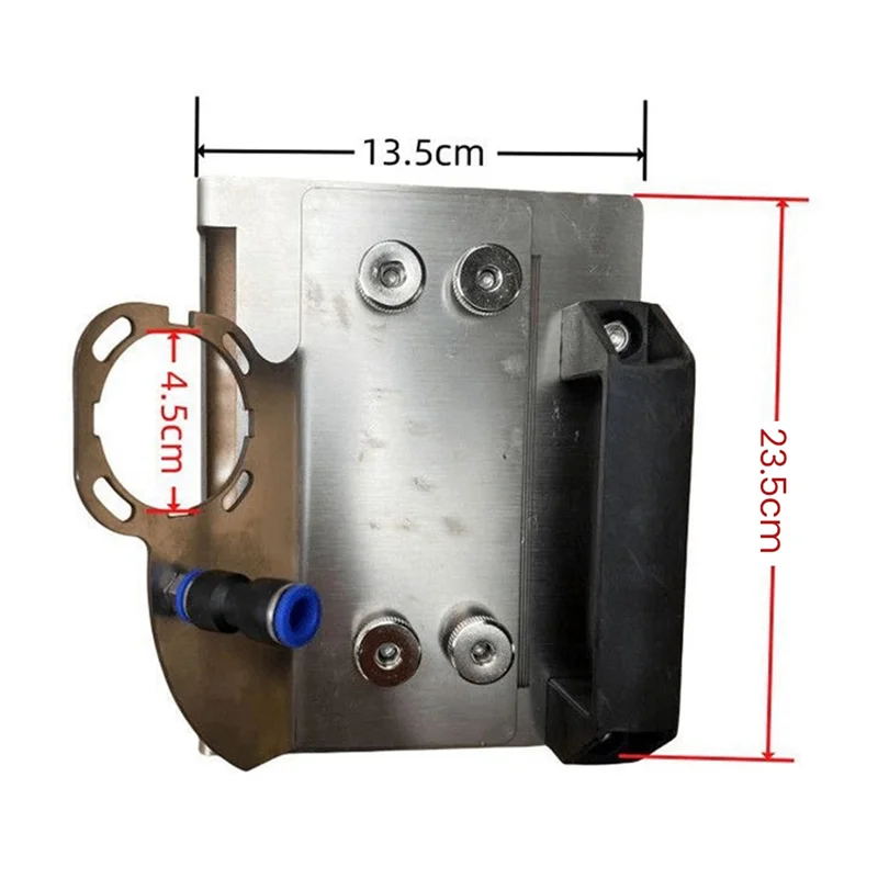 A02F-haakse slijperstandaard voor tegel 45 ° Afschuining snijden draagbaar afschuiningsgereedschap voor haakse slijper van het type 100,