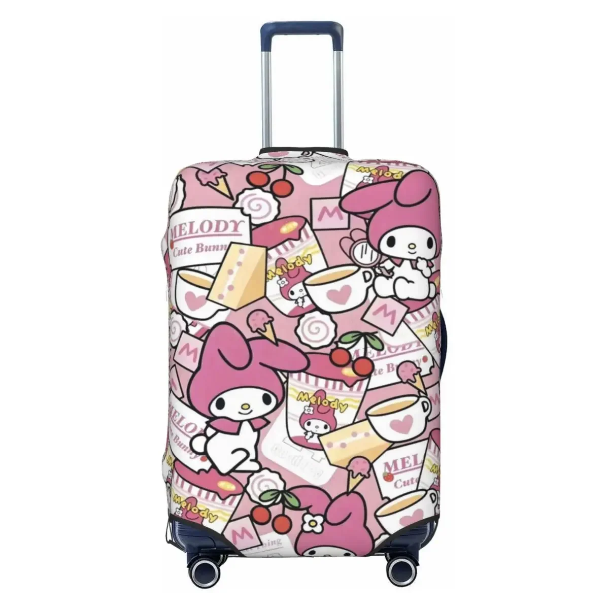 

Защитный чехол для багажа Miniso Melody's Fun Cartoon Melody, моющийся защитный чехол для дорожного чемодана, износостойкий