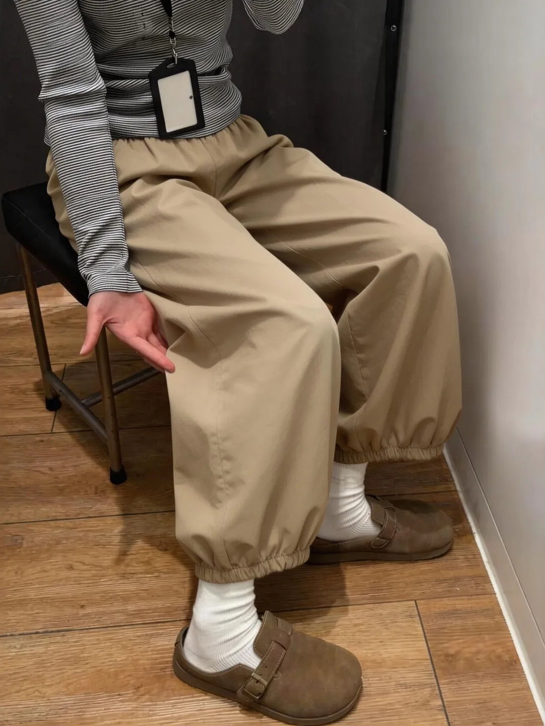 

Draped Wide Leg Pants Women's High Waist Loose Floor-Length Casual Versatile plus Size Korean Japanese Brand Fashionable
