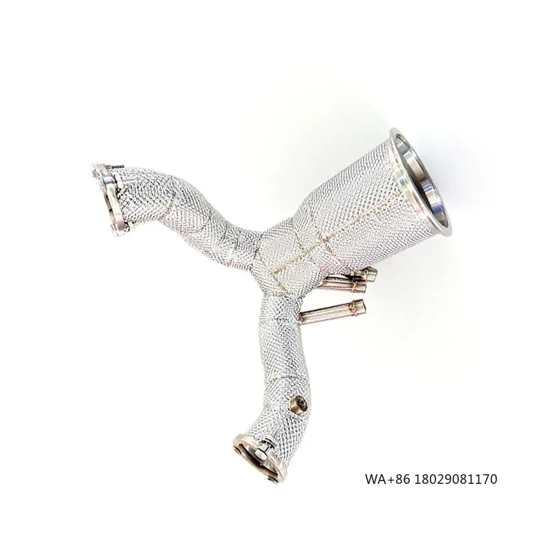 

Выхлопная система с тюнингованным даунпайпом для COUPE 3.0T 2017-2023: Высокопроизводительный даунпайп с катализатором из нержавеющей стали