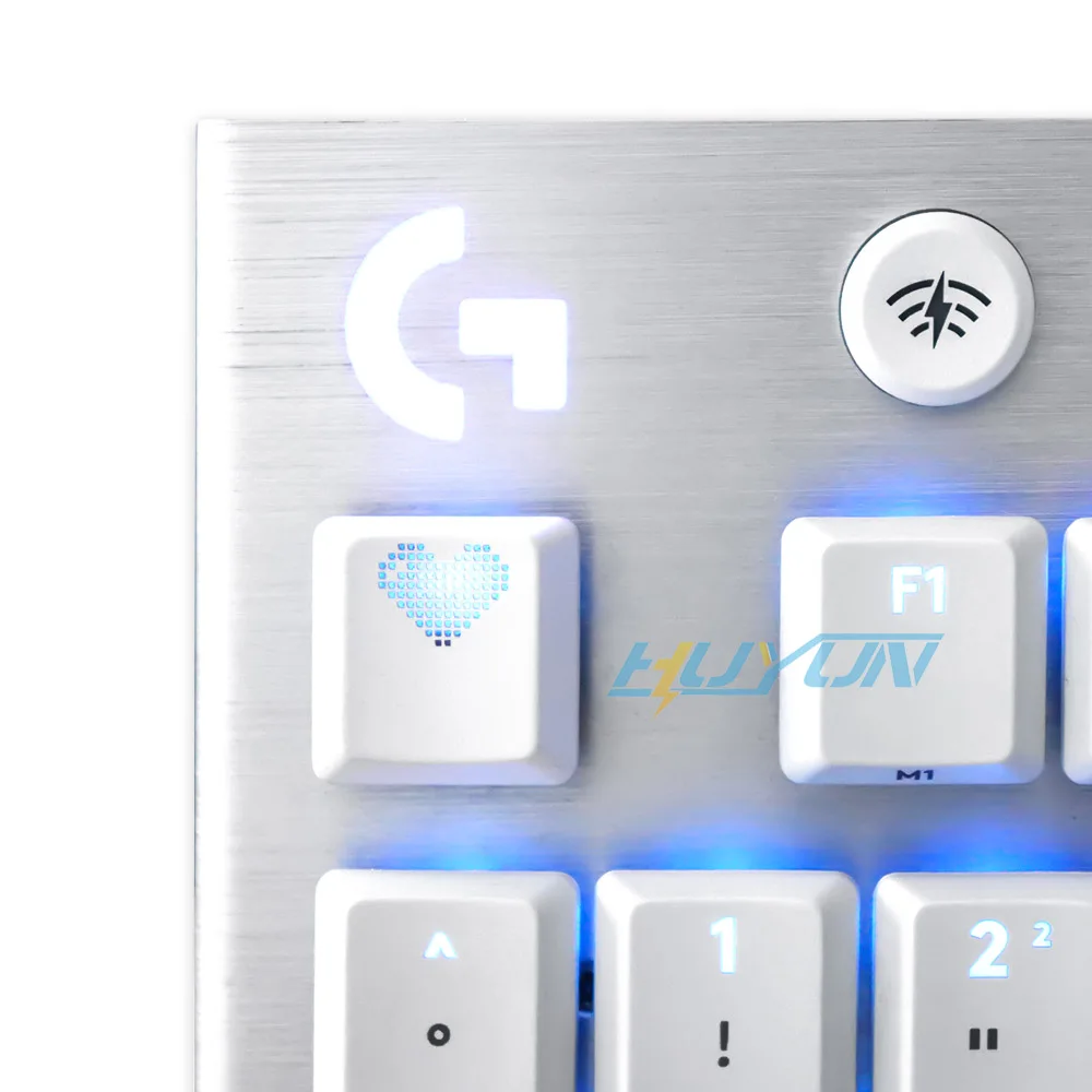 Heart key for Logite.ch G813 G815 G913 G915 RGB Keyboard Replacement Custom Heart Keycaps