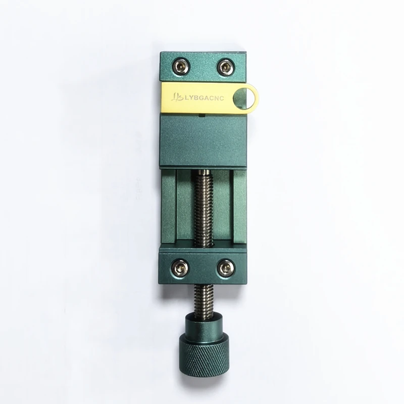 LY Micro Mini Bench Vise DIY Home-Use Hand-Operated Bench Drill CNC Vise Smartphone Motherboard Clamping Fixture