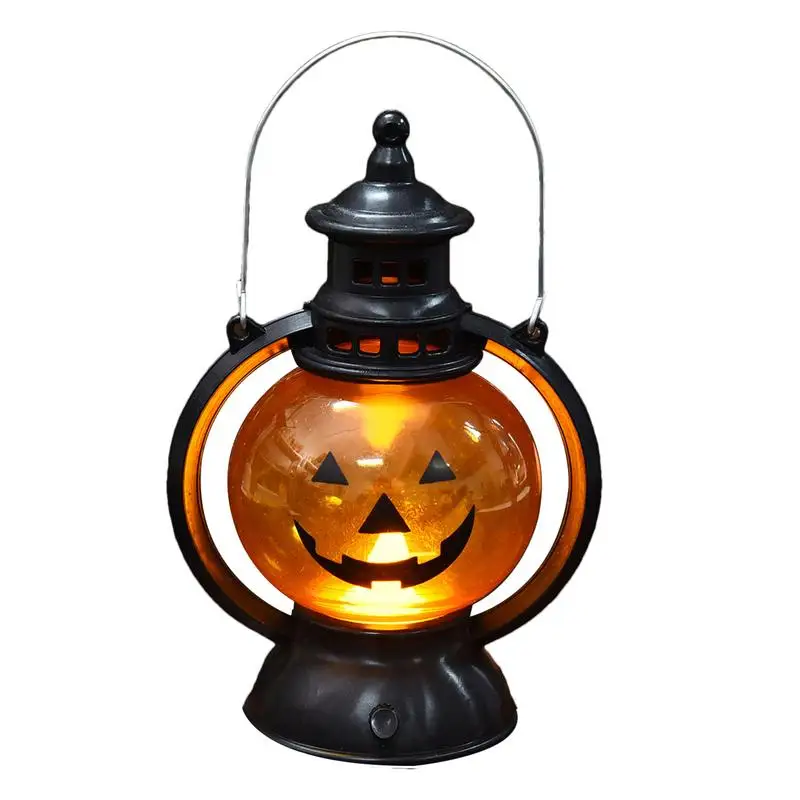 

Pumpkin LED Pony Lantern Creative Holiday Bar Party Light LED Oil Lamp Prop Creative Small Oil Lamp Halloween Decorative