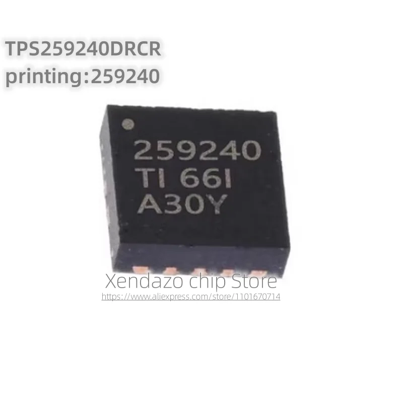 5pcs/lot TPS259240DRCR Silk screen printing 259240 VSON-10 package Original genuine Switching regulator chip