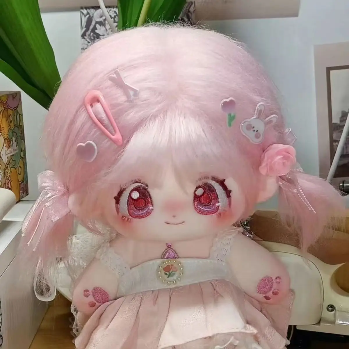 20cm Anime Madoka Magica Madoka Kaname Kyoko Kirei Cute Stuffed Plushie Cartoon Pillows Christmas Gifts Boys Girls