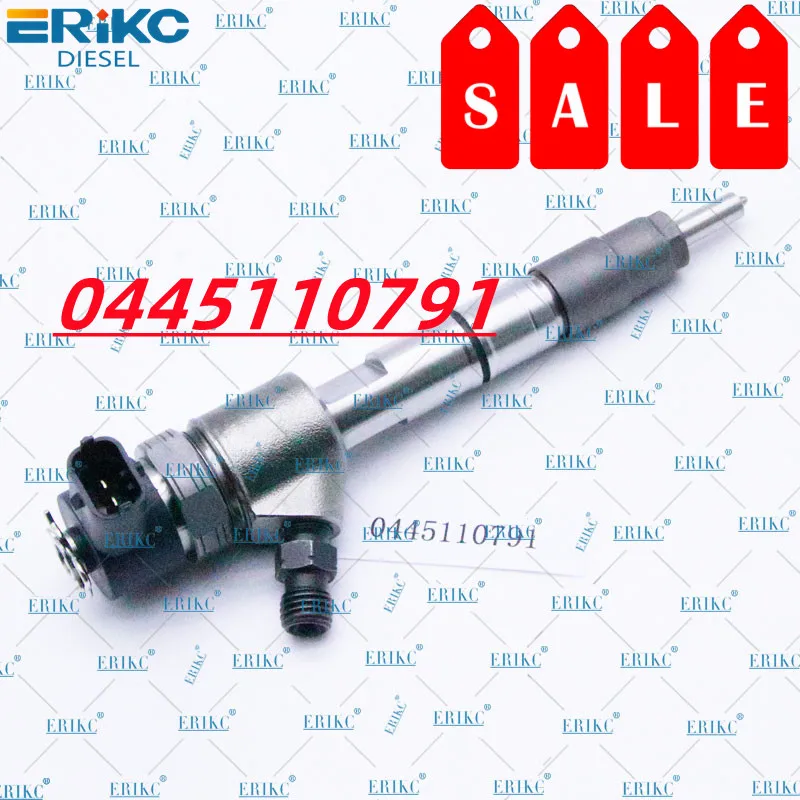 ERIKC High Pressure Fuel Injector 0445110791 Diesel Inyector Nozzle 0 445 110 791 Common Rail Fuel Injection 0445 110 791