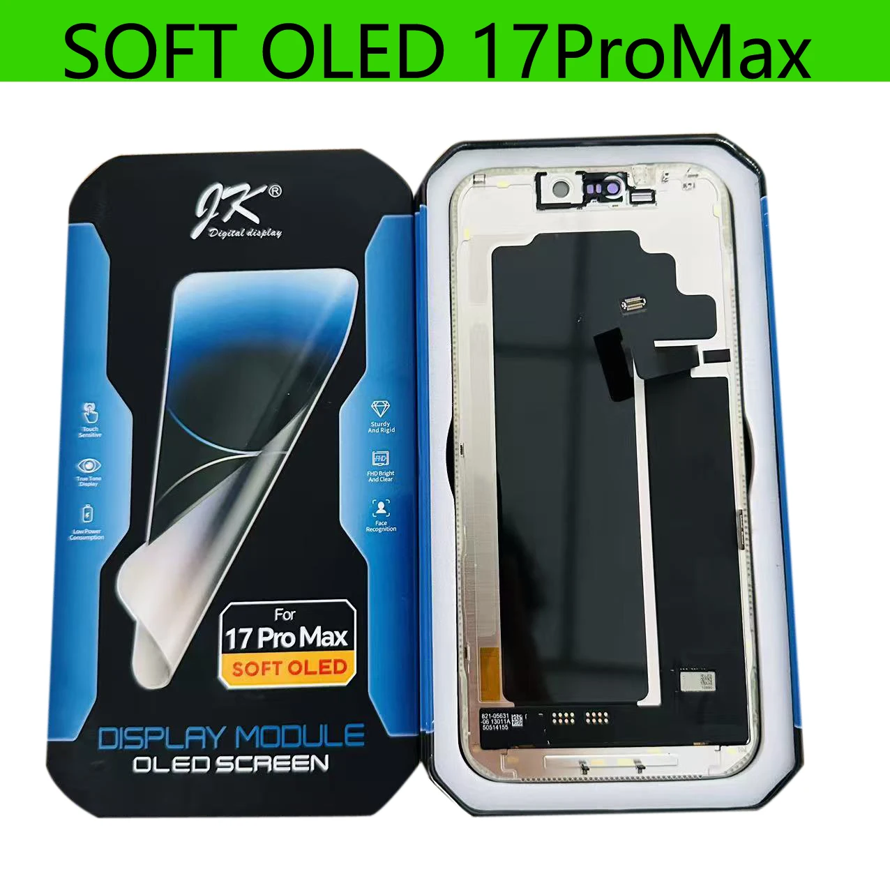 SOFT OLED LCD Display Pantalla For iPhone 17 14Pro 15Pro 17Pro