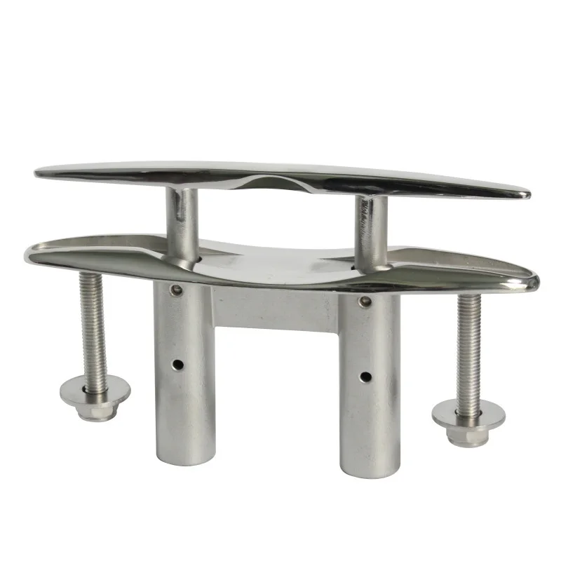 1 Piece Boat Pull Up Deck Cleat 316 Stainless Steel Retractable Heavy Duty Flush Mount Cleat Boat view 3