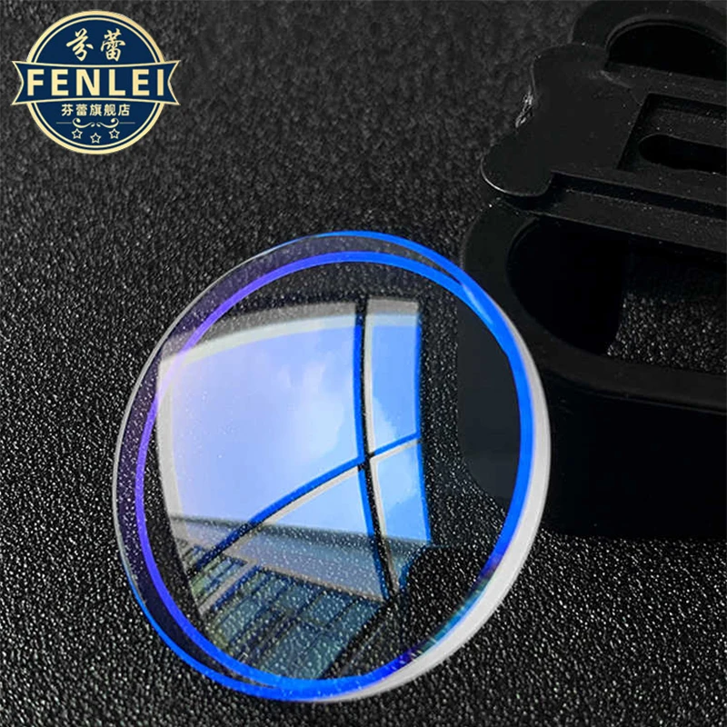 31.5*5.3mm Sapphire Glass สําหรับ Seiko กีฬา SKX007/009 MOD นาฬิกาคริสตัลแก้วคู่สีฟ้าสีแดง AR เคลือบนาฬิกา part นาฬิกากระจก