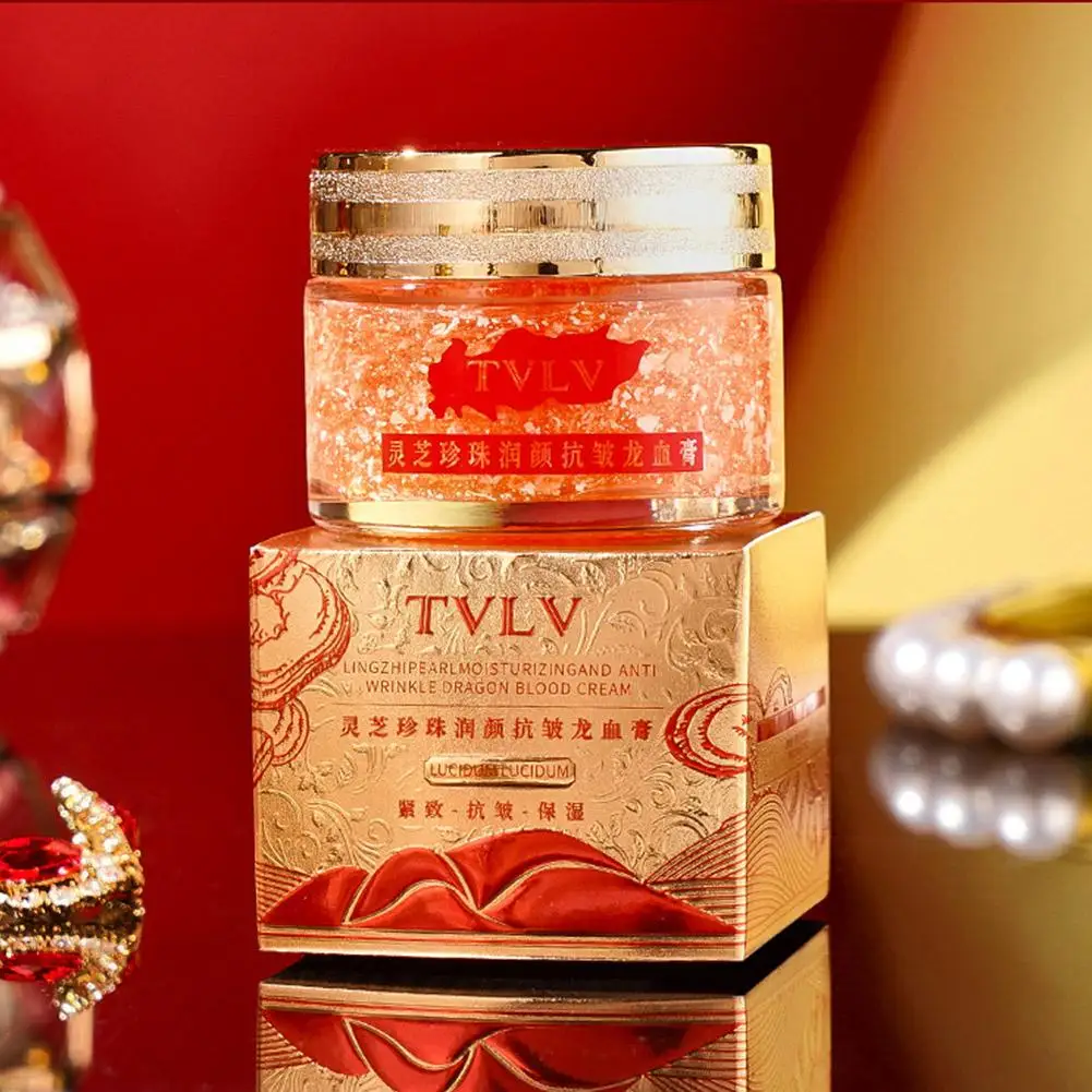 كريم دم التنين للنساء ترطيب اشراق المضادة للتجاعيد كريم وجه طبيعي صقل المسام تحسين الخطوط الدقيقة الجلد S6F5