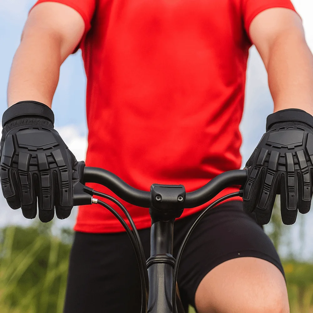 

Durable Breathable Riding Gloves Comfortable Anti-slip Motorcycle Gloves Wear Resistant Protective Gloves Men's Riding