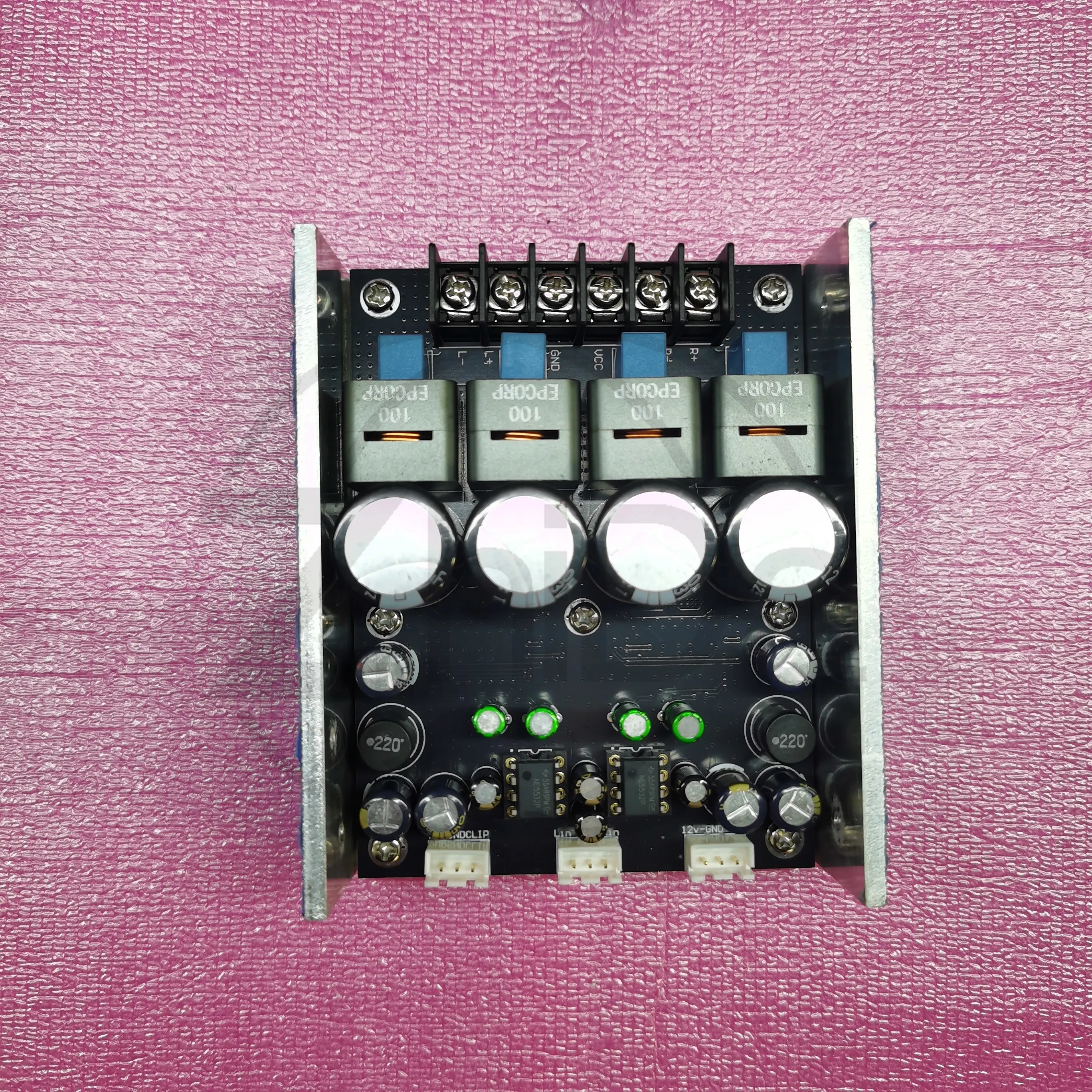 TPA3255 Digital Amplifier Board PBTL Dual-Chip Balanced Input PFFB Feedback 600W×600W High Power Audio Amp