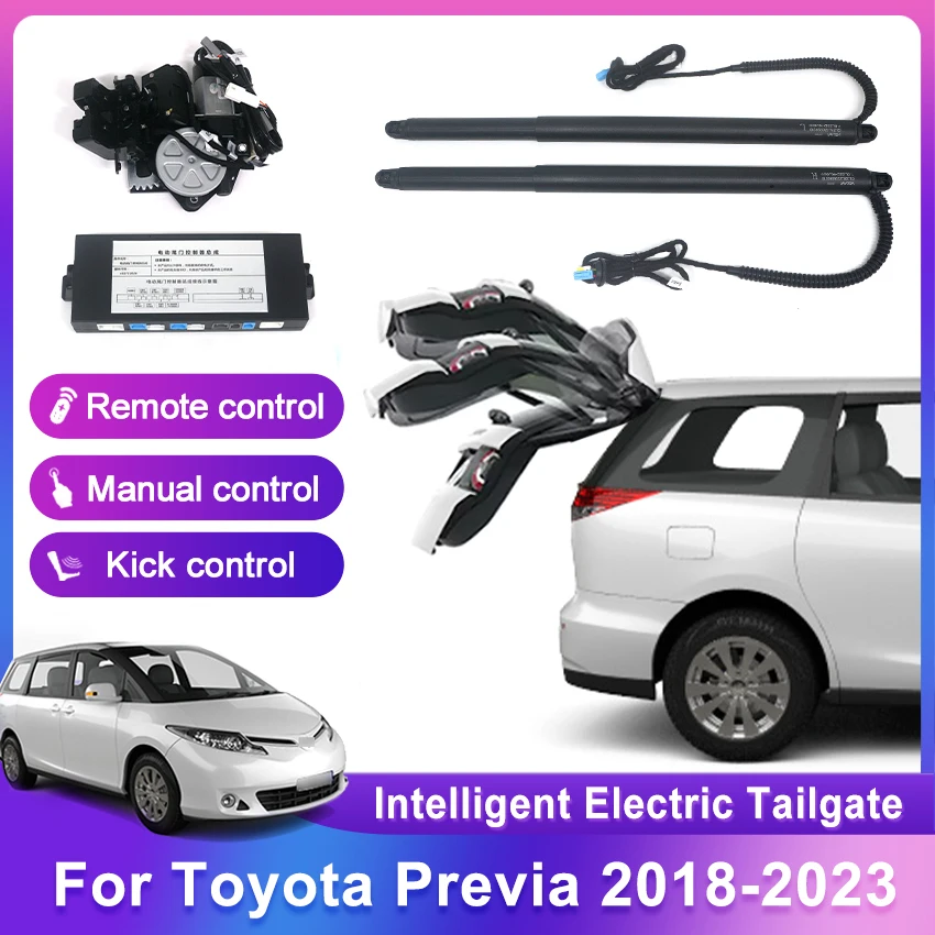 

For Toyota Previa 2018-2023 control of the trunk electric tailgate car accessories automatic trunk opening drift drive power kit