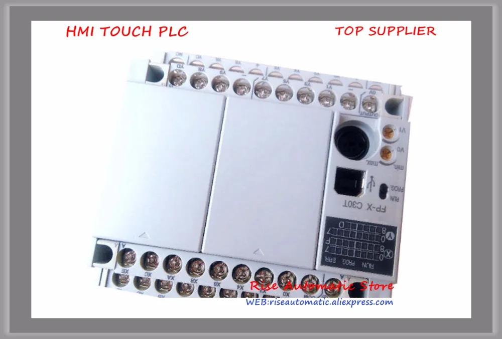 AFPX-C30T PLC New Original AC100-240V 16 DC Input Points 16 NPN Output Points FP-X Control Unit