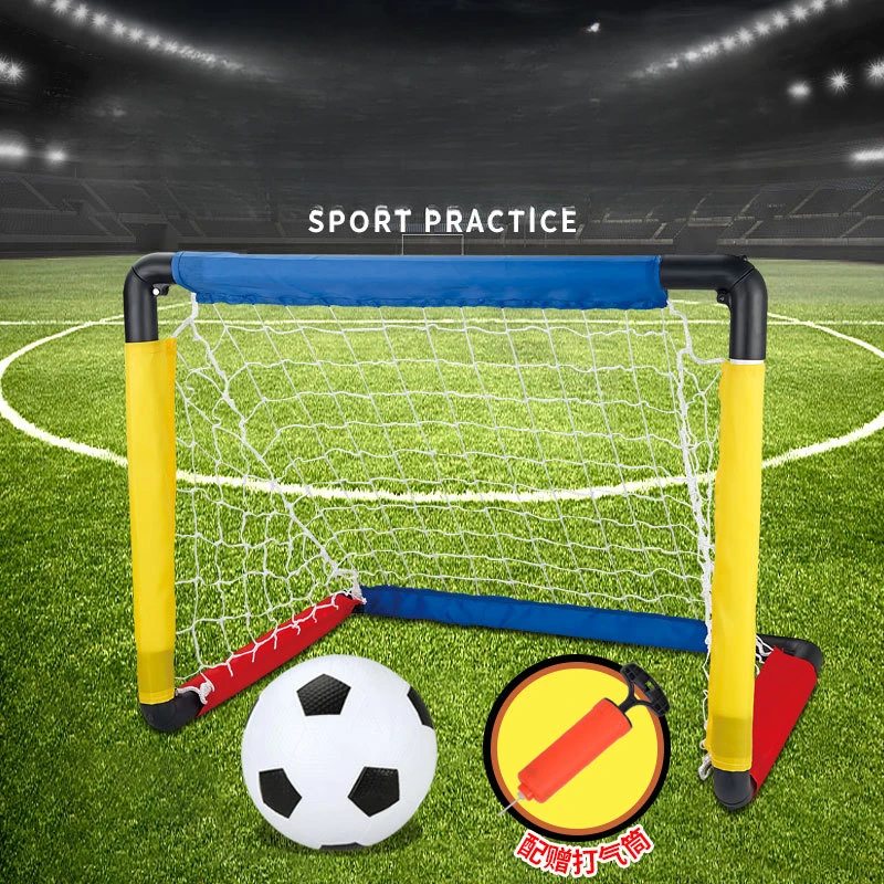 Filet de football portable avec cadre pliant simple, portes de football, sports d'intérieur et d'extérieur, loisirs, jouets de sport pour enfants