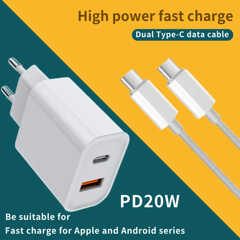 PD 20W Quick Charge Europe America Italy Switzerland  USB Type C  Multi-functional Charger Travel Abroad Conversion Plug