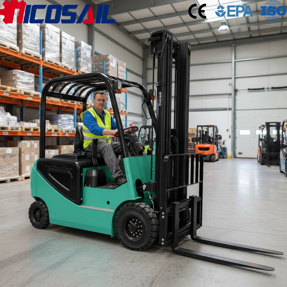 

Mini Electric Forklift CE Euro 5 Customized Small Battery Forklift For Warehouse Storage Loading Unloading Retail Use