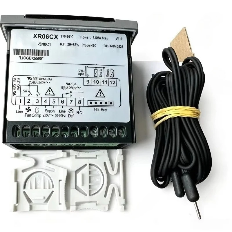 XR06CX-5N0C1 XR06CX Electronic Temperature Controller For Dixell Cold Storage Refrigerator New Refrigeration Control Accessory