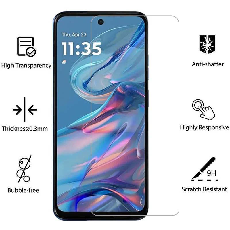 custodia per telefono per motorola moto g45 vetro temperato su motog45 motog g 45 45g 5g cover posteriore 360 motorolag45 g45case motorol mot mto