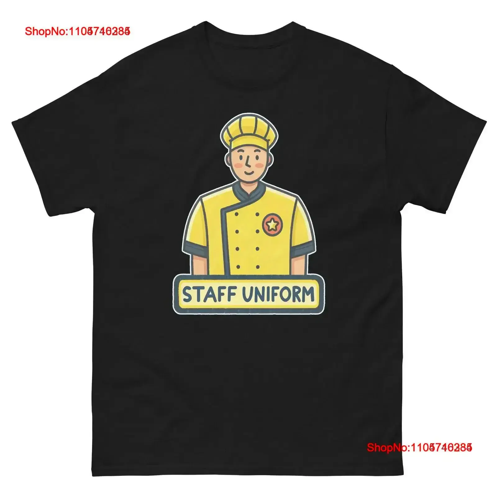 Staff Uniform Nightclub Bar Nightlife Party T Shirt vintage Washed Versatile Soft Comfortable designer clothes graphic vintage