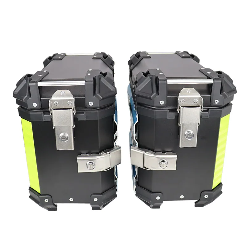 For Honda NC750X Maxi-Scooter Motor X-Size Motorbike Aluminium Alloy Side Pannier Box Motorcycle Exhausted Tail Baggage Luggage