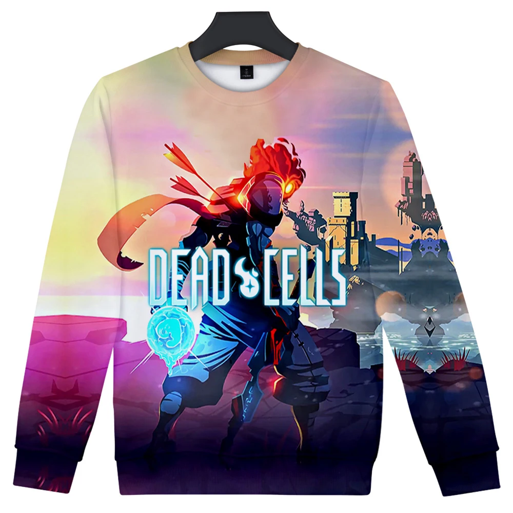 

Pop Game Dead Cell Sweatshirt O-Neck Women Men's Hoodie Unisex Long Sleeve Outwear Harajuku Streetwear 3D Clothes Plus Size