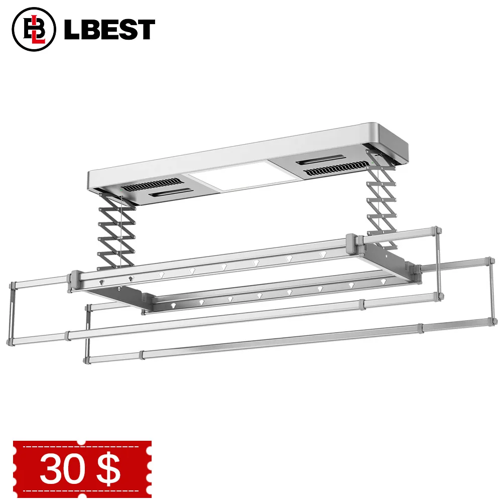 

L Best balcony furniture aluminium wall hanging clothes drying rack