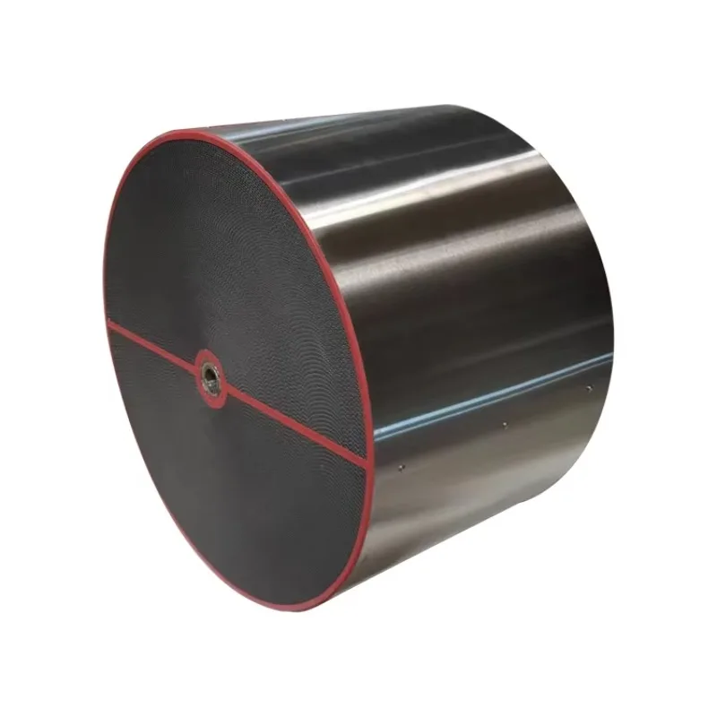 Hot air drying dehumidifier for plastic granular desiccant with honeycomb channels for absorbing moisture from plastics.