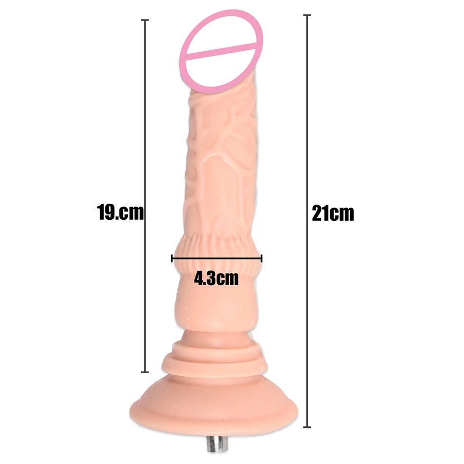 ROUGH BEAST Vac-u-Lock Flesh Dildo for Sex Machine Accessories Vaginal Anal Stimulationfor Sex Tools Penis Masturbation Toys