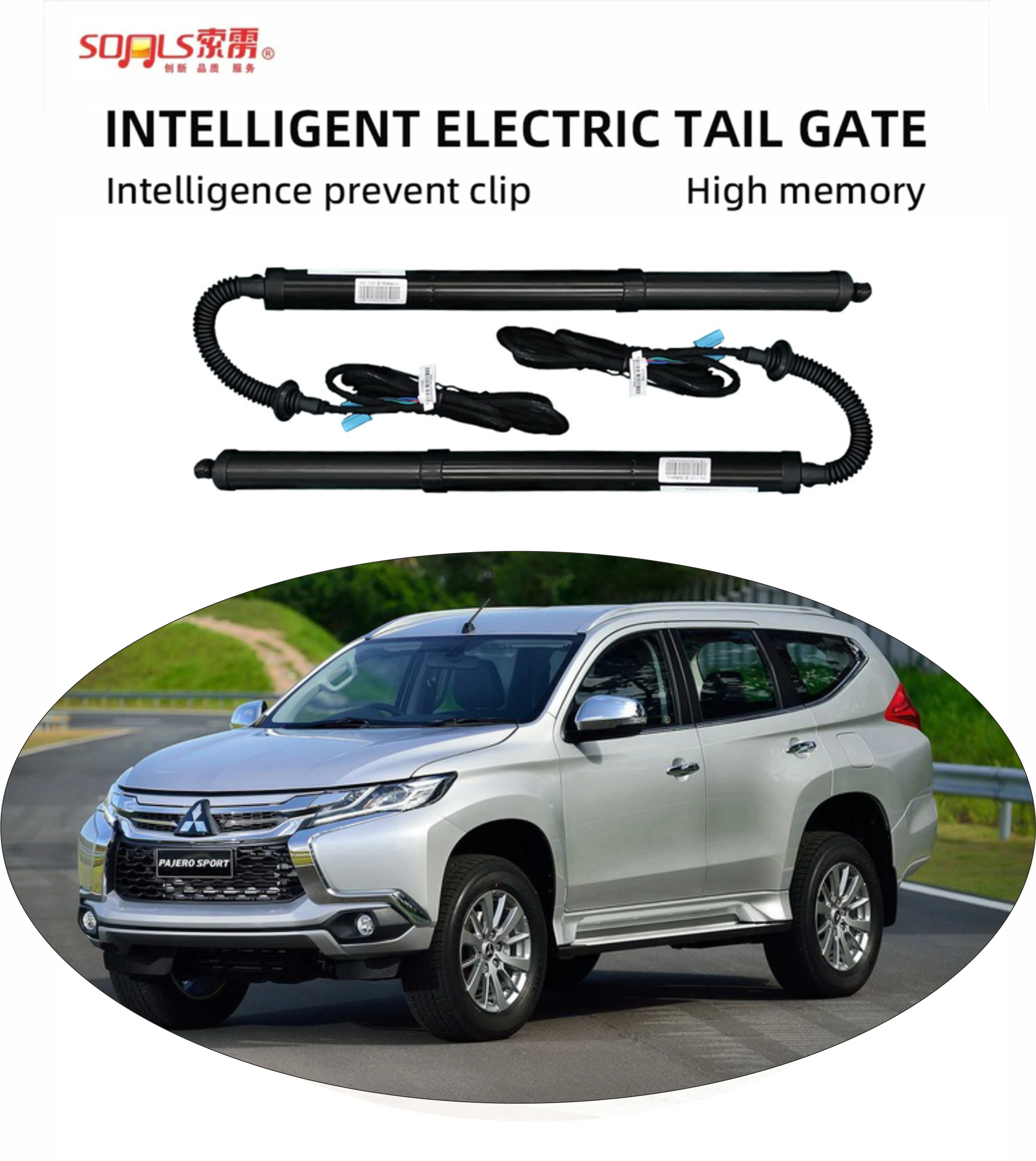 

ew energy vehicle accessories Automatic tailgate lift for DS-169 Mitsubishi Pajero 2018+