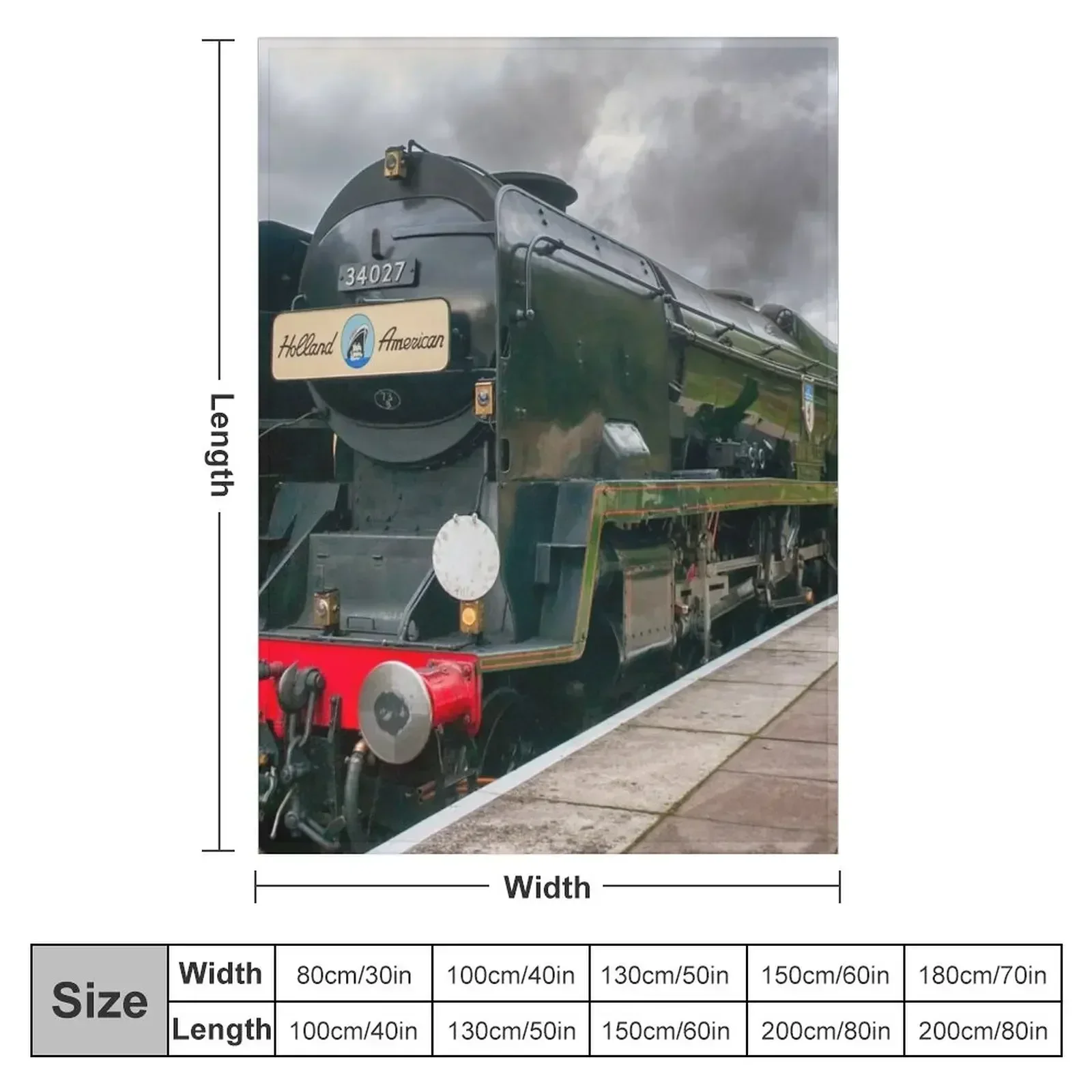 The Boat Train - 34027 Taw Valley Throw Blanket christmas decoration Stuffeds Decoratives Retros Giant Sofa Hairys Blankets