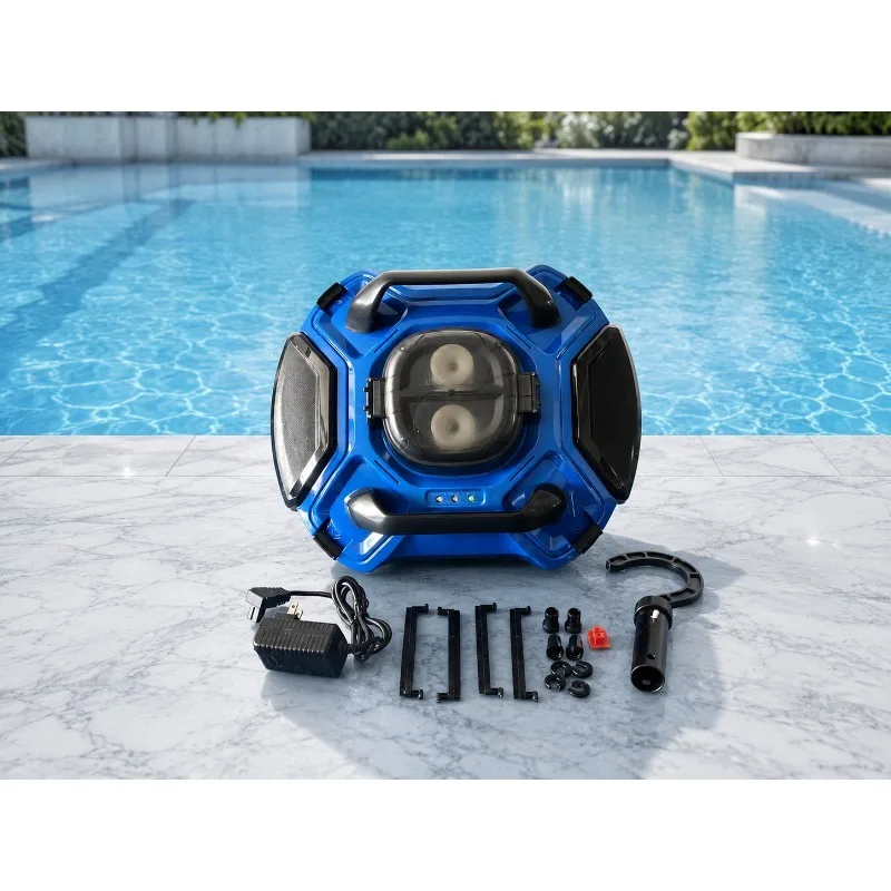 Cordless Automatic Swimming Pool Cleaning Robotic Vacuum Inground Pool Vacuum Cleaner