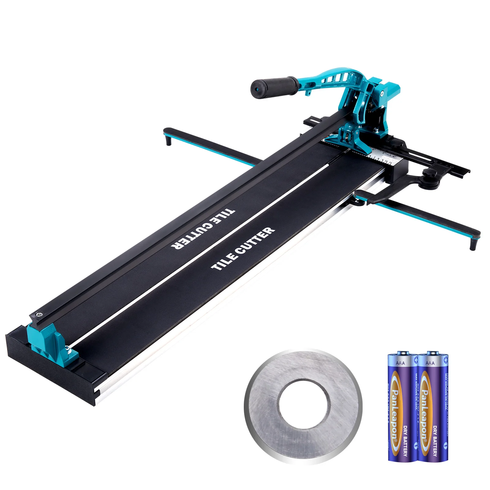 VEVOR 1200mm Manual Tile Cutter,Porcelain Ceramic Tile Cutter Tungsten Carbide Cutting Wheel,Infrared Positioning,Anti-Skid Feet