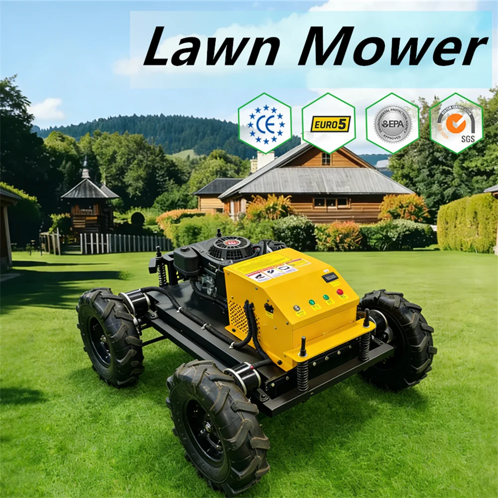 Customized Latest Version Of High-Speed Traveling Wheeled Lawn Mower And Multi-Functional Remote Control Lawn Mower