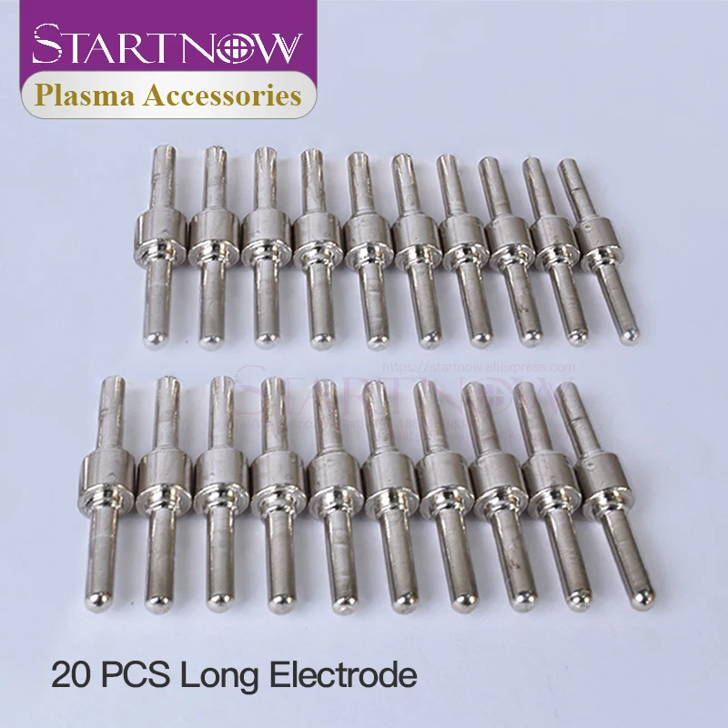 Startnow 40PCS PT-31 Plasma Nozzle Electrode For LG-40 Plasma Cutter guide kits Extended Toch Tips Plasma Welding Machine Parts