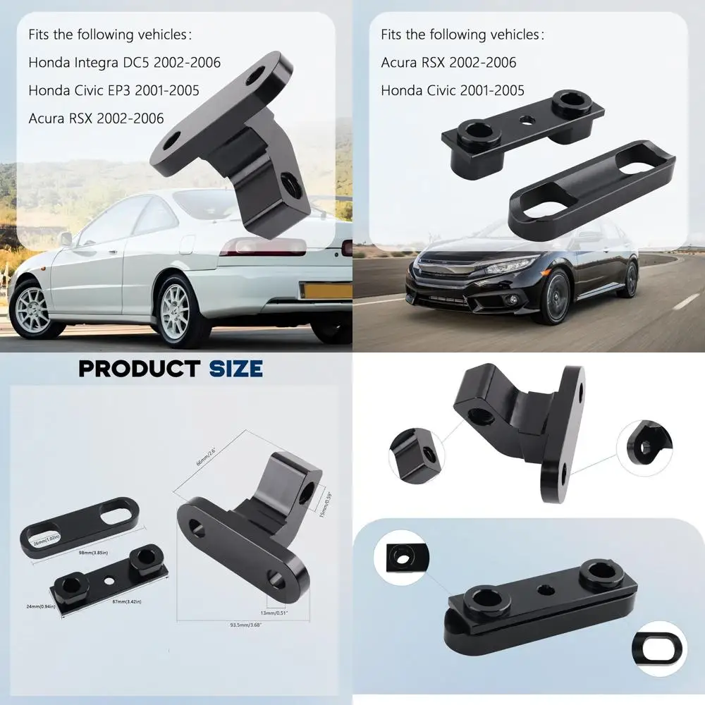 

Рулевая рейка Riser Raiser Рулевая тяга и слайдер рулевой рейки, совместимый с Honda Civic EP3 2001-2005 Acura RSX 2002-2006