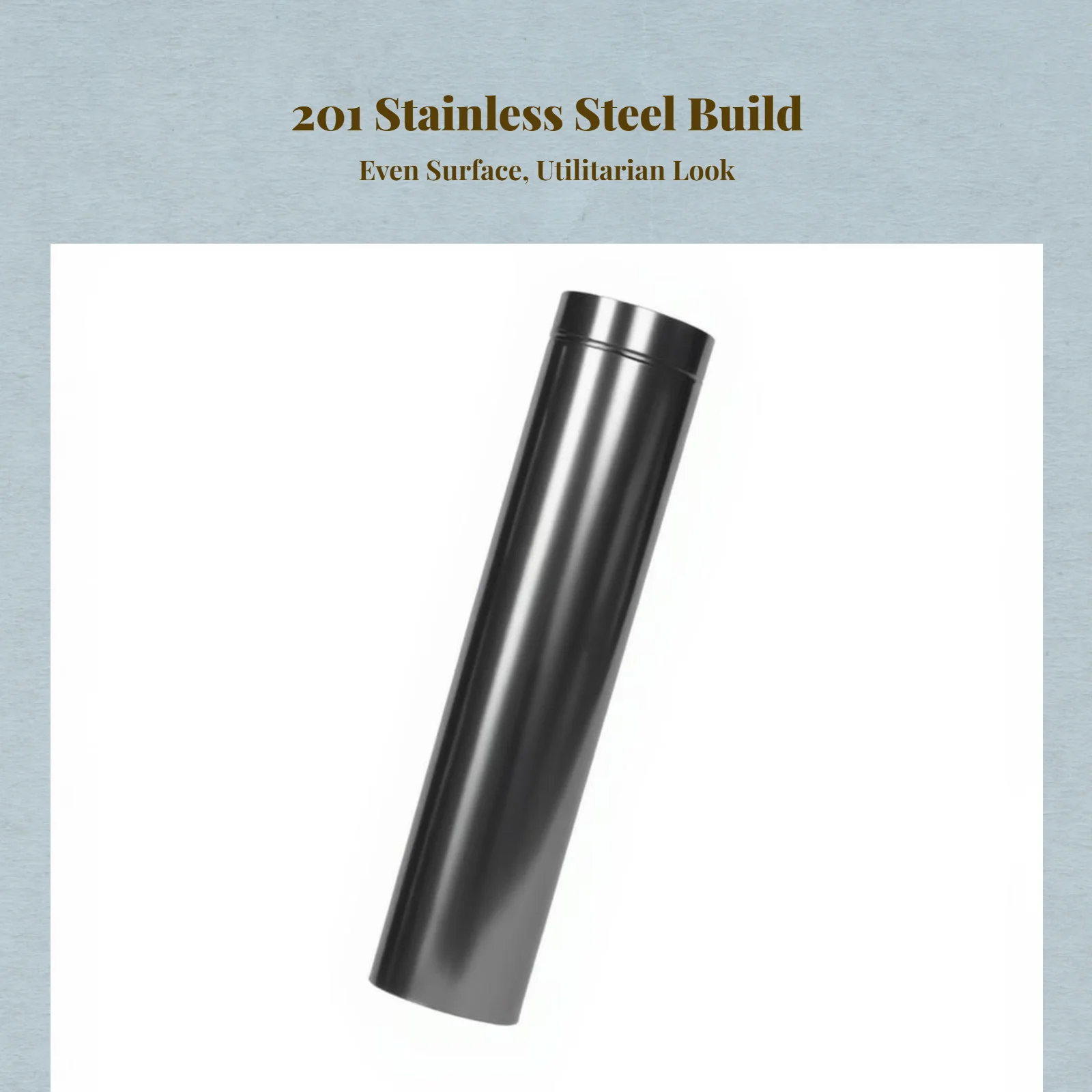 

Black Steel Chimney Elbow, Stainless Steel, Rain Cap