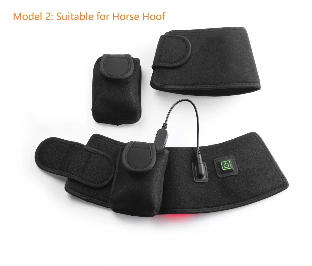 Multifunctional Equine Red Light Therapy Wrap Horse Back Neck Leg Rehabilitation Pad