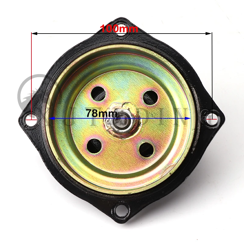 25H T8F 6T 7T Drum Gear Box With Clutch Pad For 2Stroke 47cc 49cc Chinese Pocket Kids Quad ATV Dirt Bike Mini moto Engine Parts